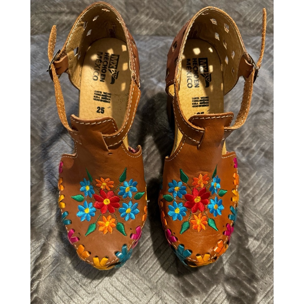 Handmade Mexican Painted Heels